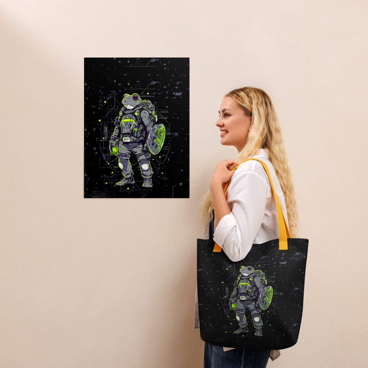 Quantum Croaker - Tote bag - BBairt