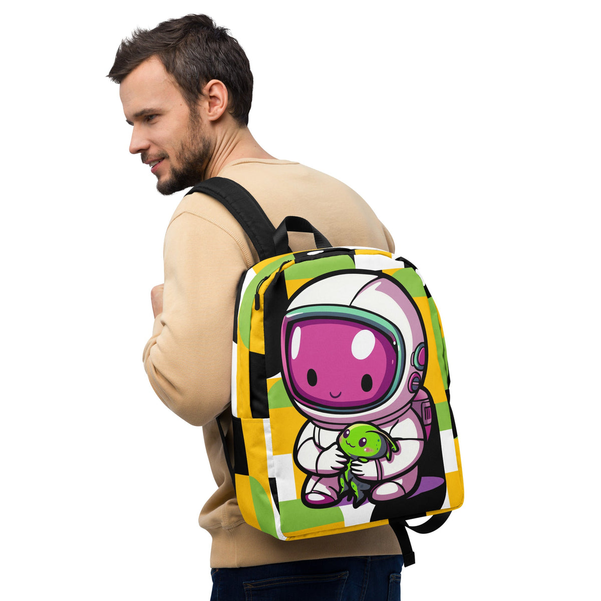 Quasar the Star Explorer - Minimalist Backpack - BBairt