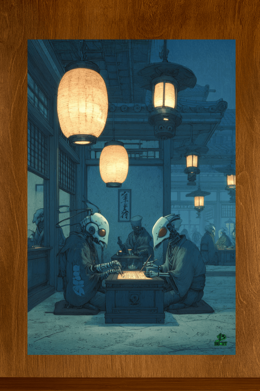 Quiet Minds of Kyōro – Photo Paper Poster - BBairt