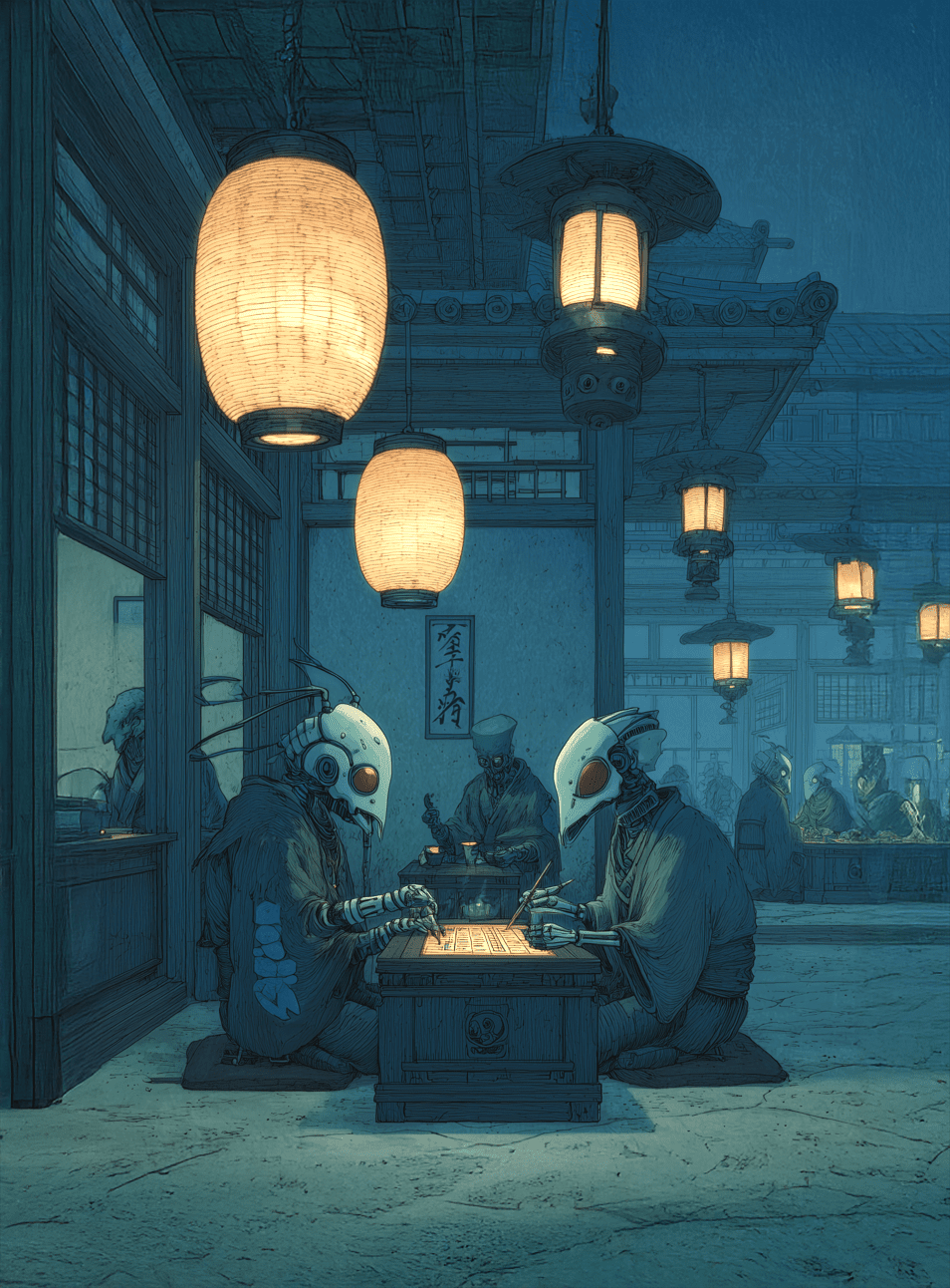 Quiet Minds of Kyōro – Photo Paper Poster - BBairt