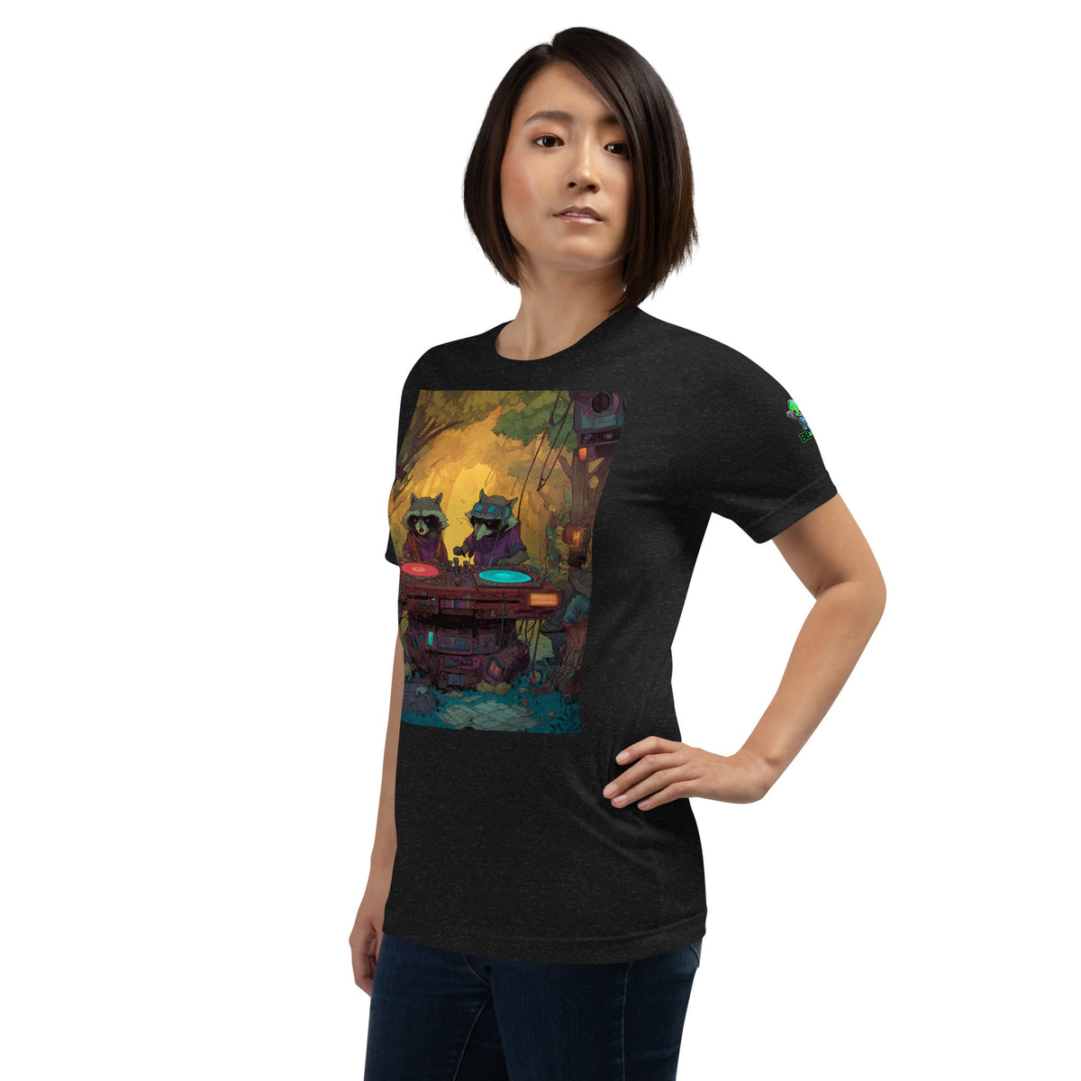 Racoonic Boom – Unisex Staple T-Shirt - BBairt