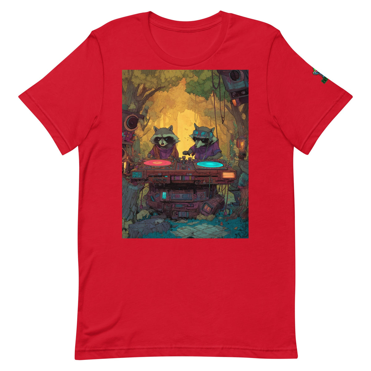 Racoonic Boom – Unisex Staple T-Shirt - BBairt