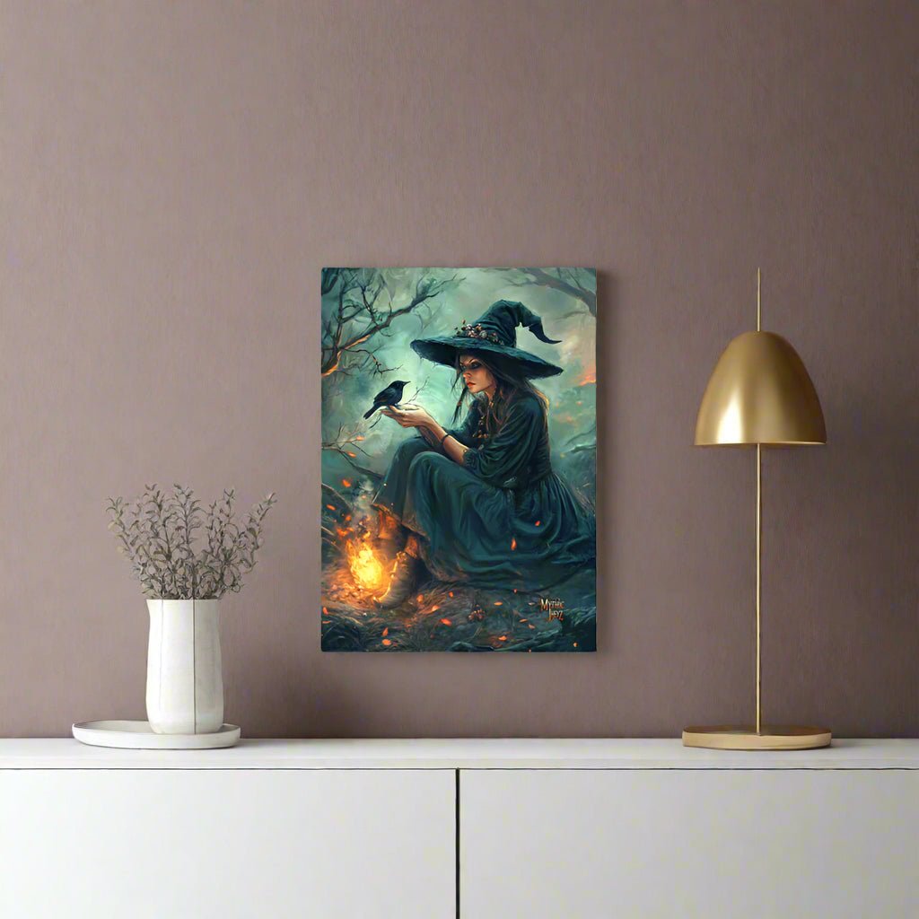 Raven's Whisper Photo Paper Poster - Mythic Jheyz Collection - BBairt