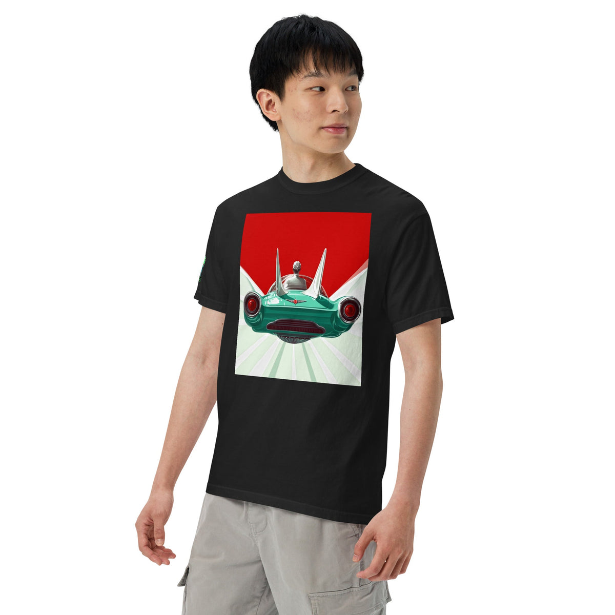 Retro Ride - Unisex garment - dyed heavyweight t-shirt - BBairt