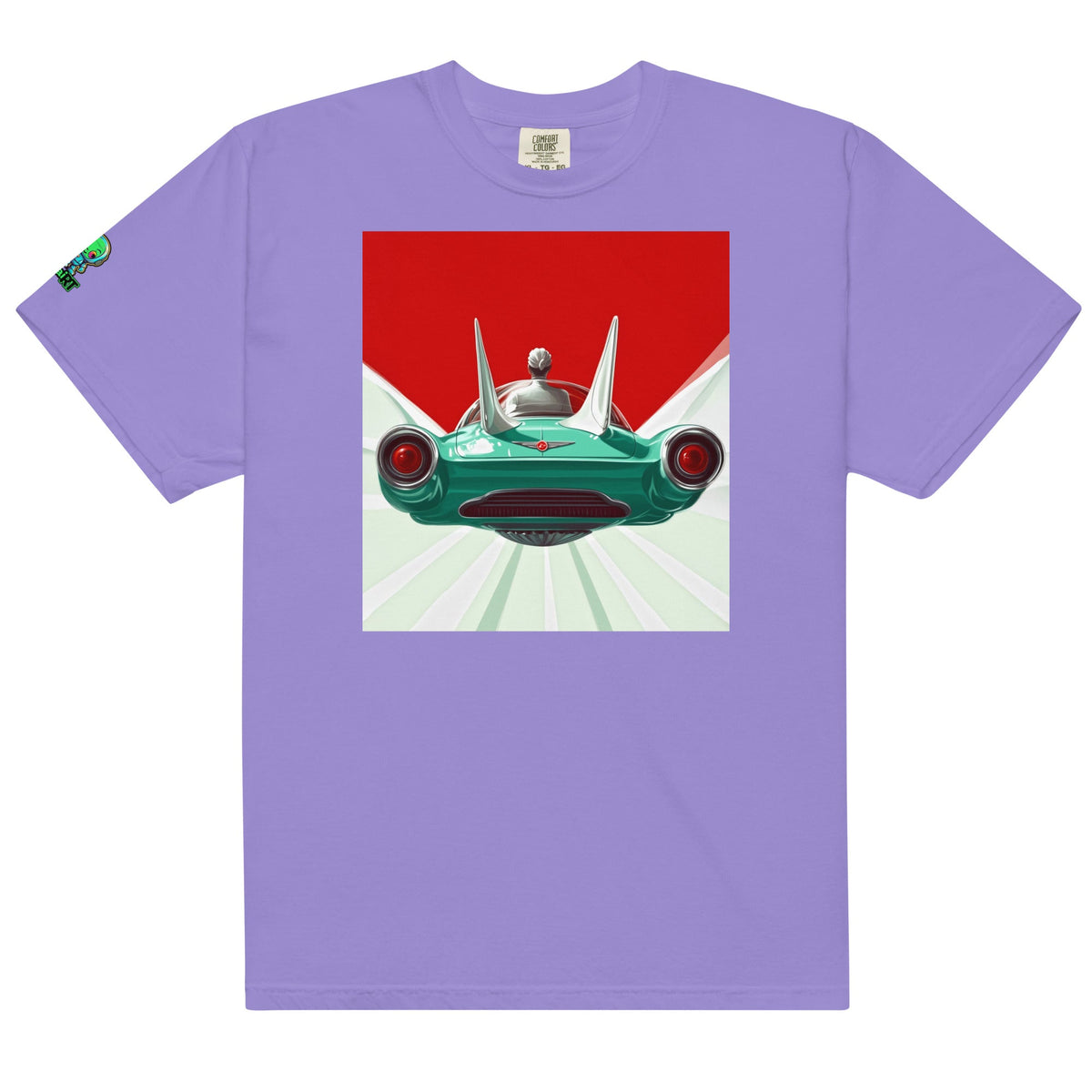 Retro Ride - Unisex garment - dyed heavyweight t-shirt - BBairt
