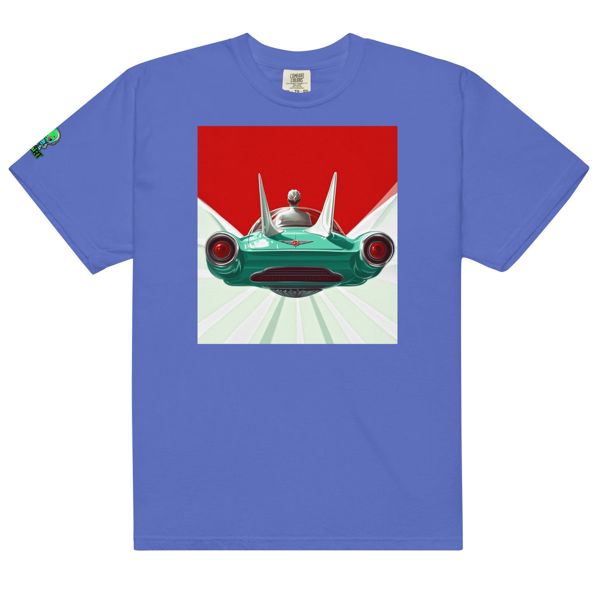 Retro Ride - Unisex garment - dyed heavyweight t-shirt - BBairt
