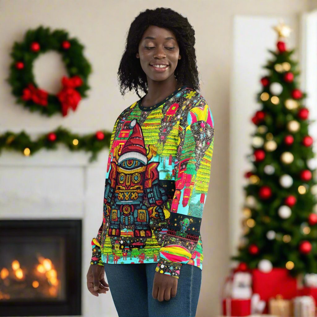 Robo Samurai - Christmas Sweater - BBairt
