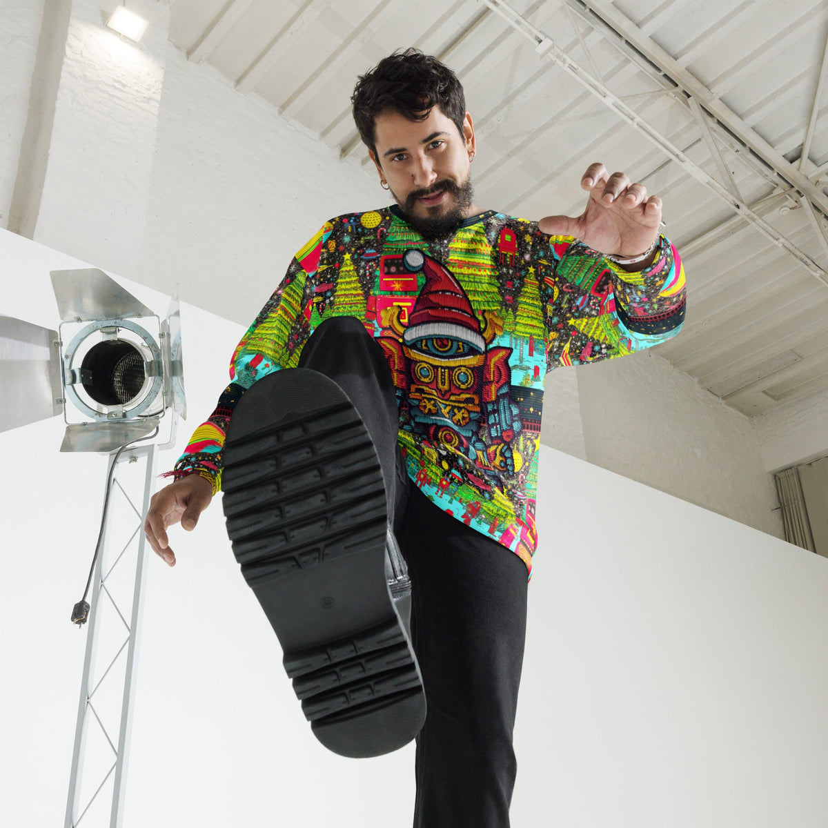 Robo Samurai - Christmas Sweater - BBairt