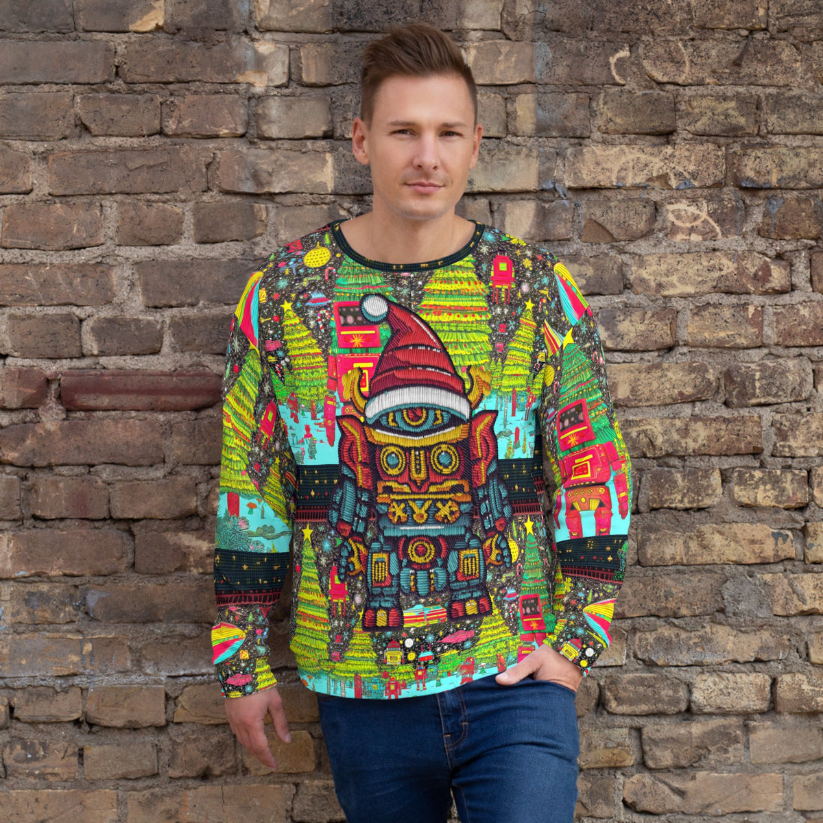 Robo Samurai - Christmas Sweater - BBairt