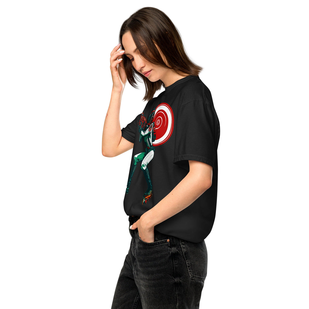 Roller Blaster - Unisex garment - dyed heavyweight t-shirt - BBairt