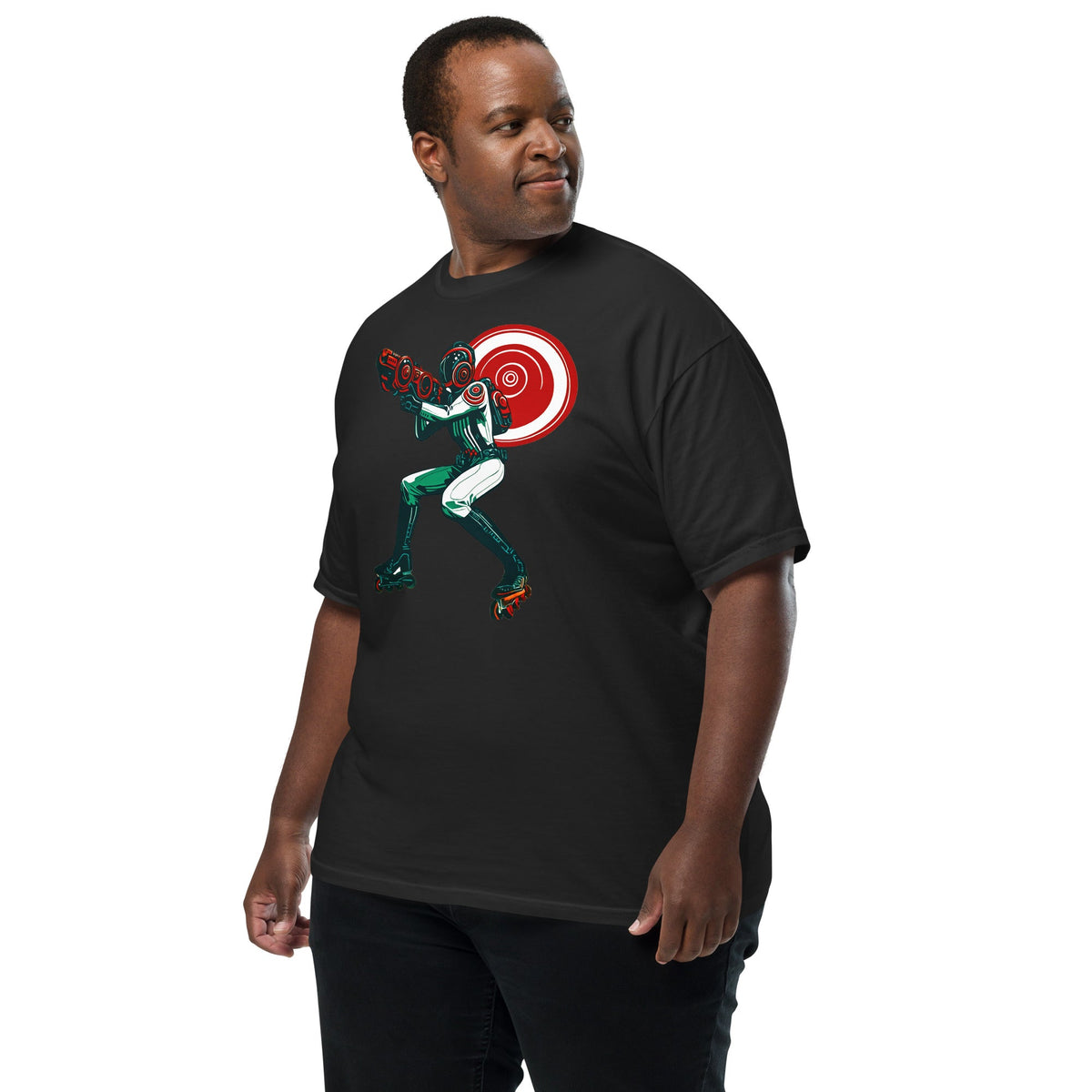 Roller Blaster - Unisex garment - dyed heavyweight t-shirt - BBairt
