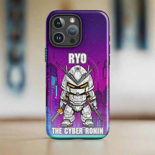 Ryo the Cyber Ronin - MagSafe Tough Case for iPhones 14 to 16 - BBairt