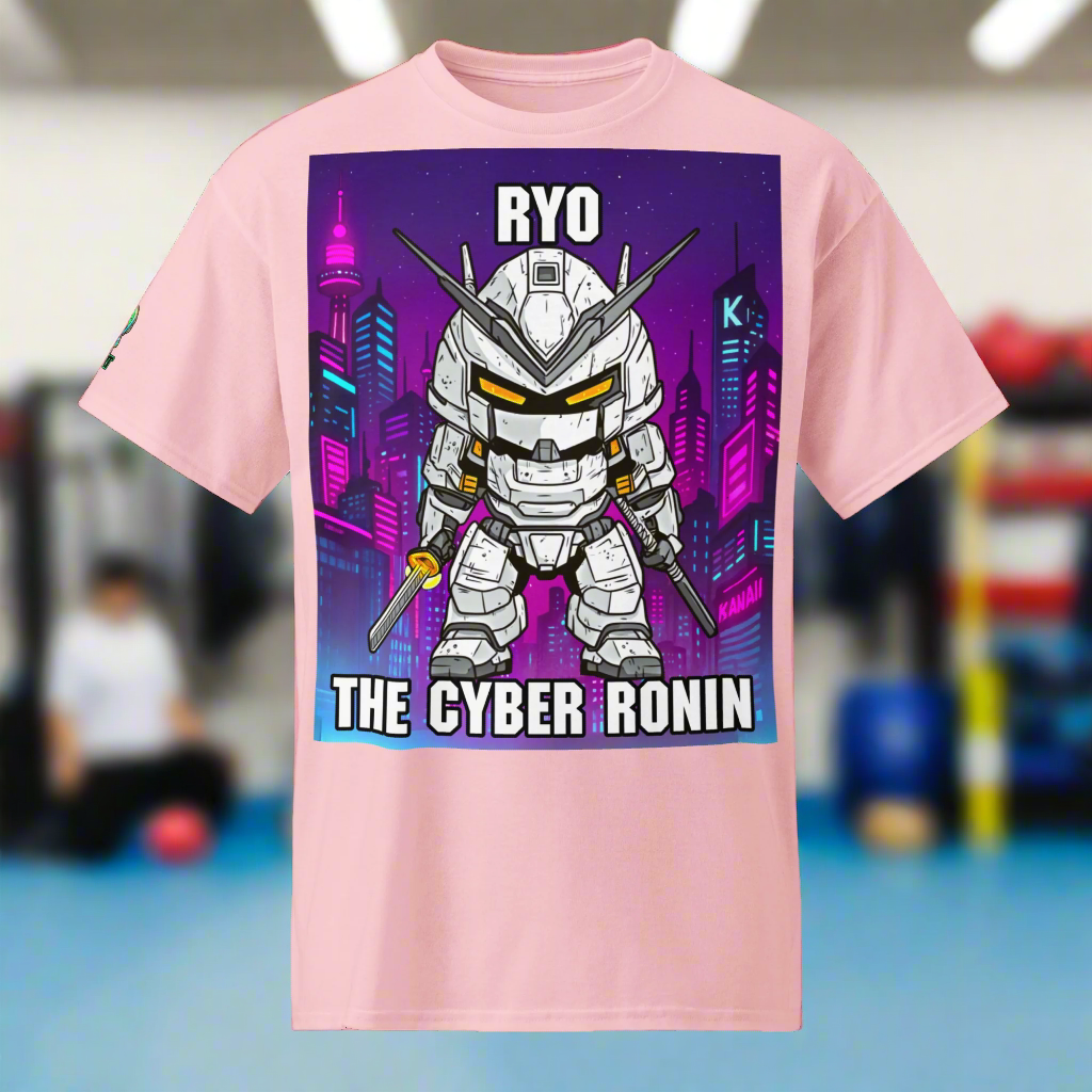 Ryo the Cyber Ronin - Unisex DryBlend T-Shirt - BBairt