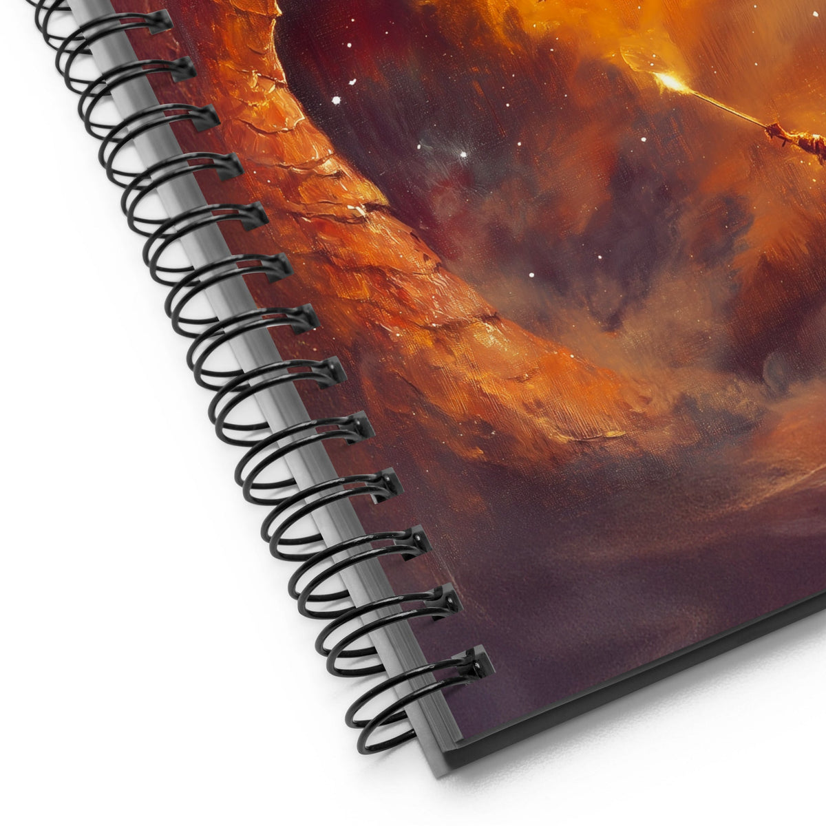 Saint George's Inferno Spiral Notebook - Mythic Jheyz Collection - BBairt