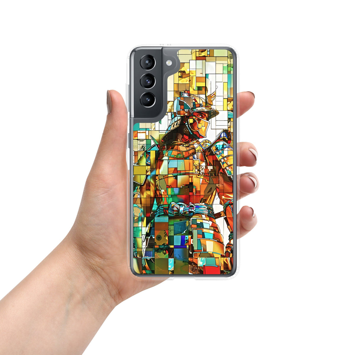 Sentinel of the Crimson Lotus - Clear Case for Samsung® - BBairt
