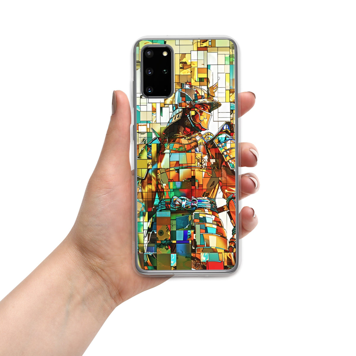 Sentinel of the Crimson Lotus - Clear Case for Samsung® - BBairt