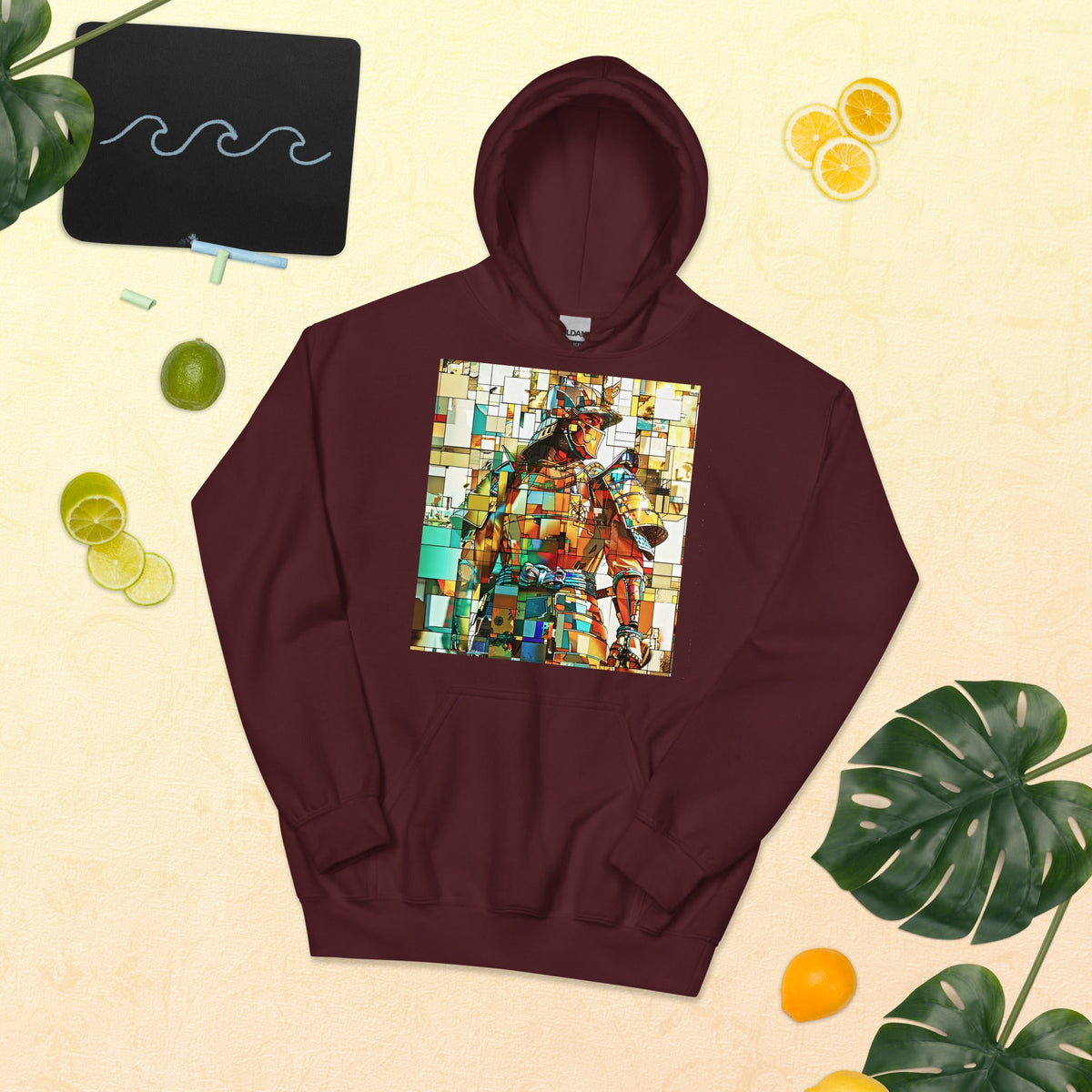 Sentinel of the Crimson Lotus - Unisex Hoodie - BBairt