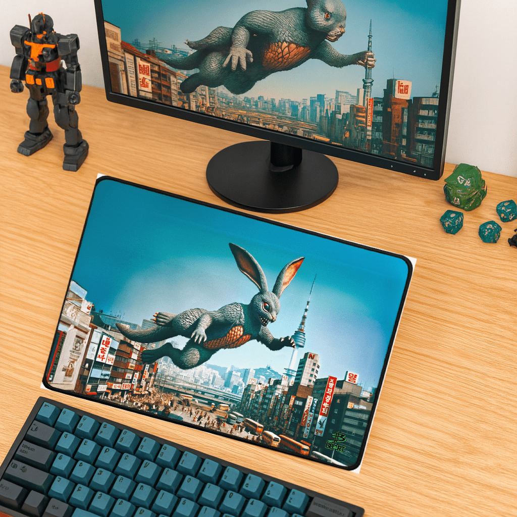 Seoul’s Leap of Fear – Desk Mat - BBairt