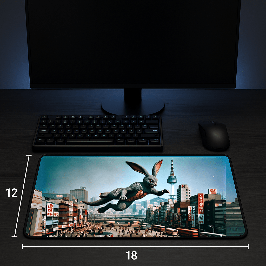 Seoul’s Leap of Fear – Desk Mat - BBairt