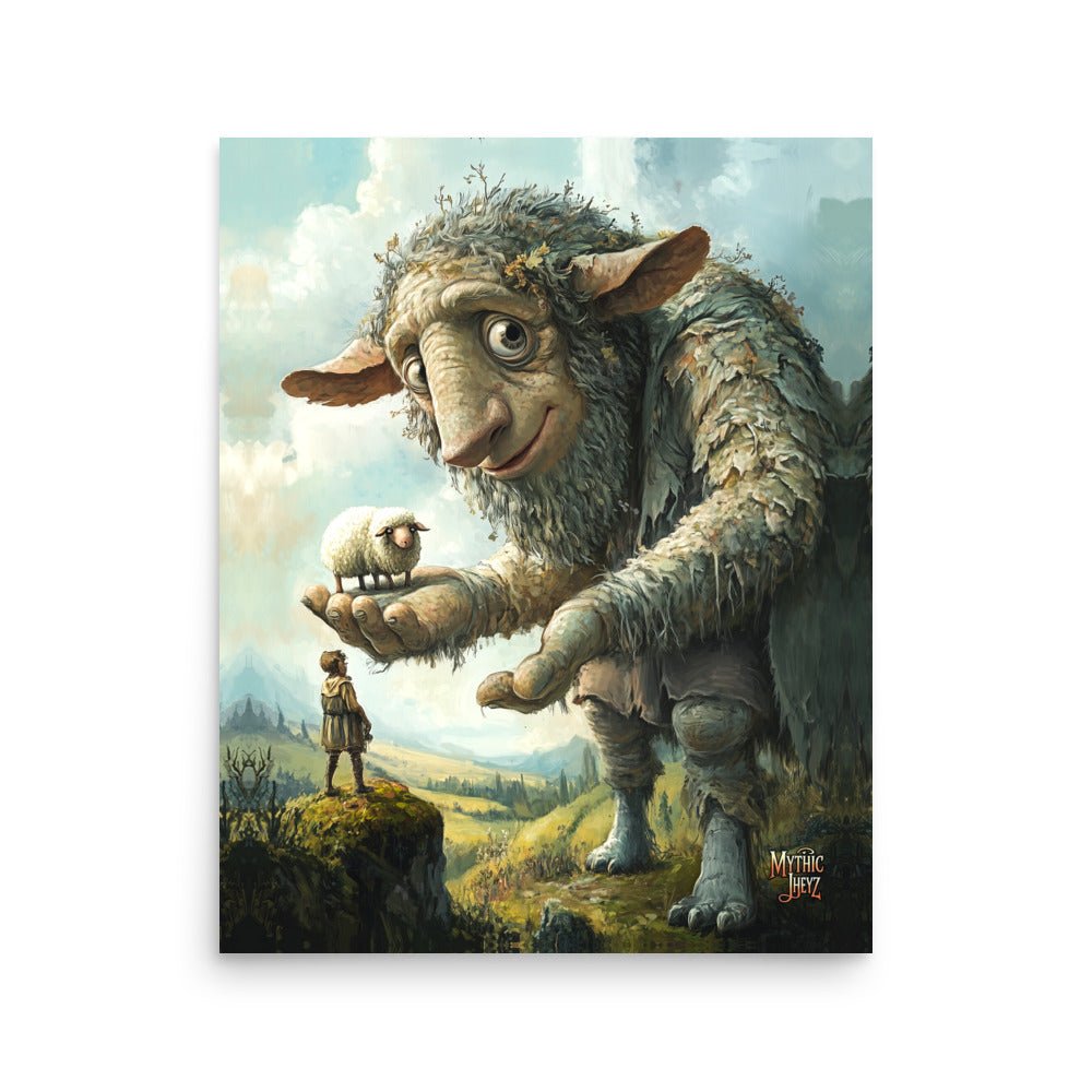 Shear Kindness Photo Paper Poster - Mythic Jheyz Collection - BBairt