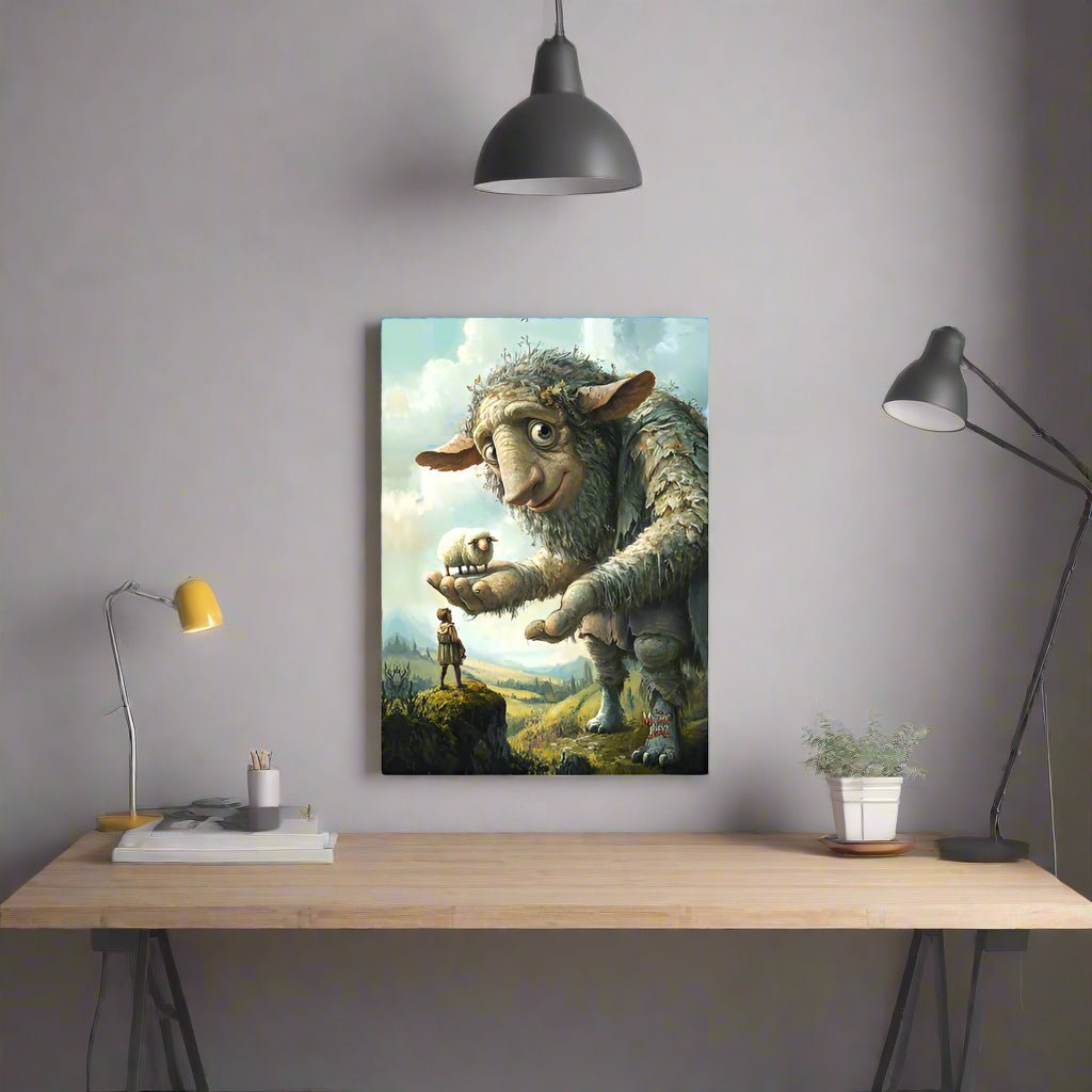 Shear Kindness Photo Paper Poster - Mythic Jheyz Collection - BBairt