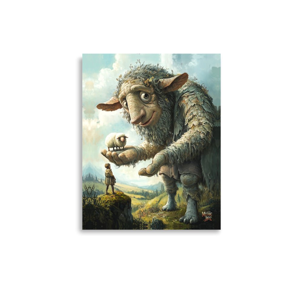 Shear Kindness Photo Paper Poster - Mythic Jheyz Collection - BBairt