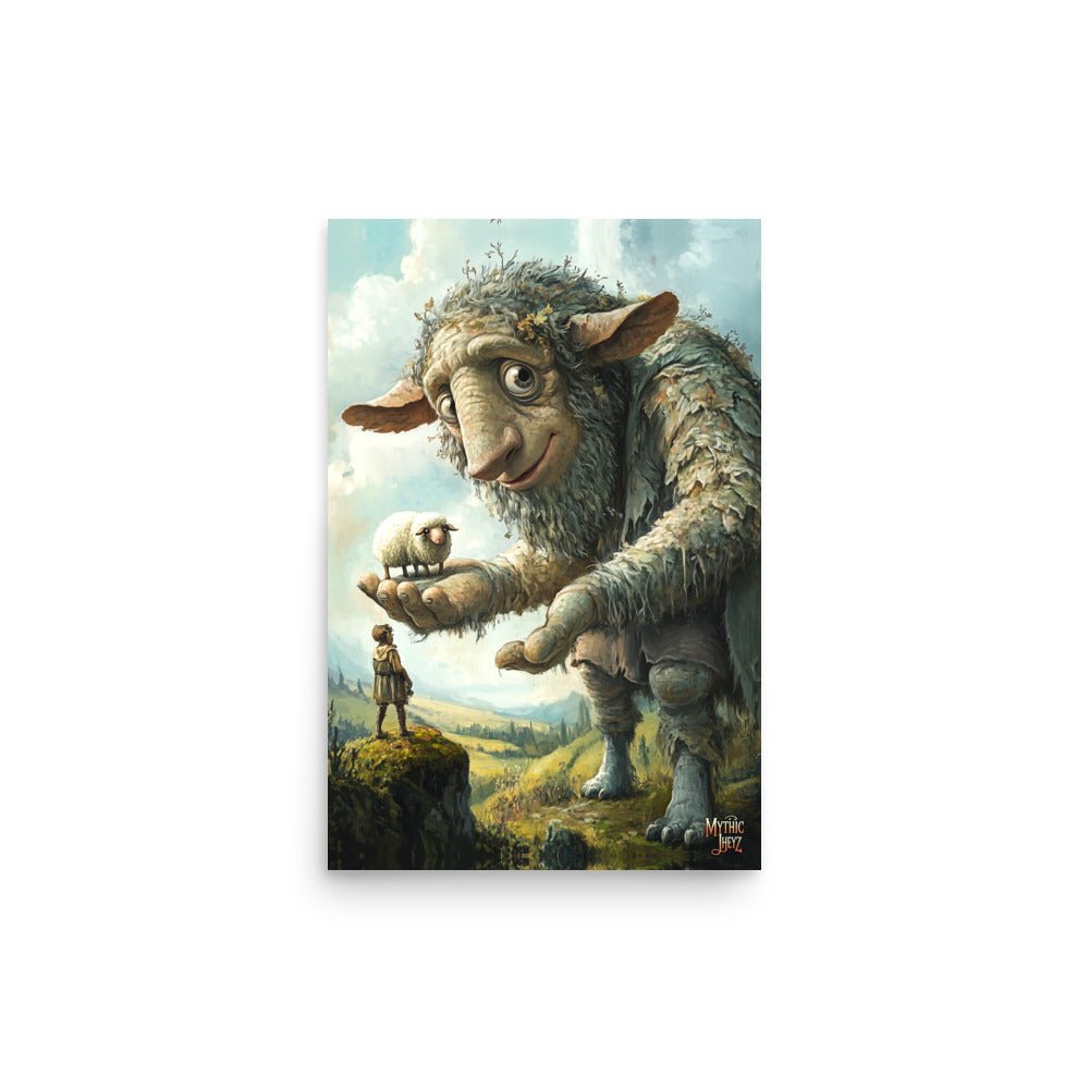 Shear Kindness Photo Paper Poster - Mythic Jheyz Collection - BBairt