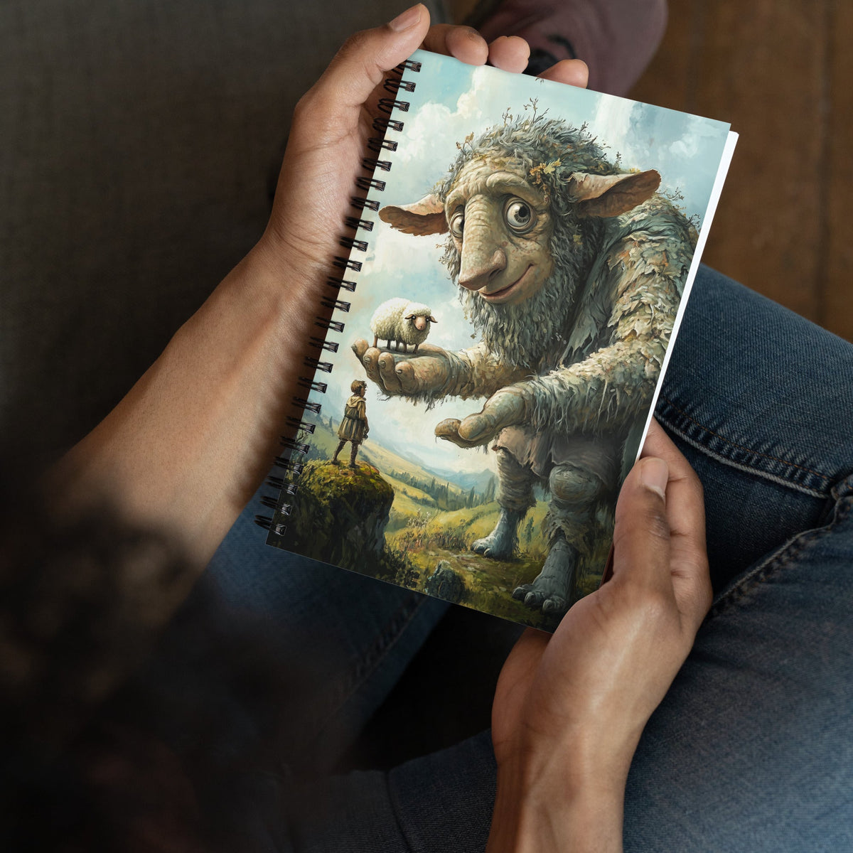 Shear Kindness Spiral Notebook - Mythic Jheyz Collection - BBairt