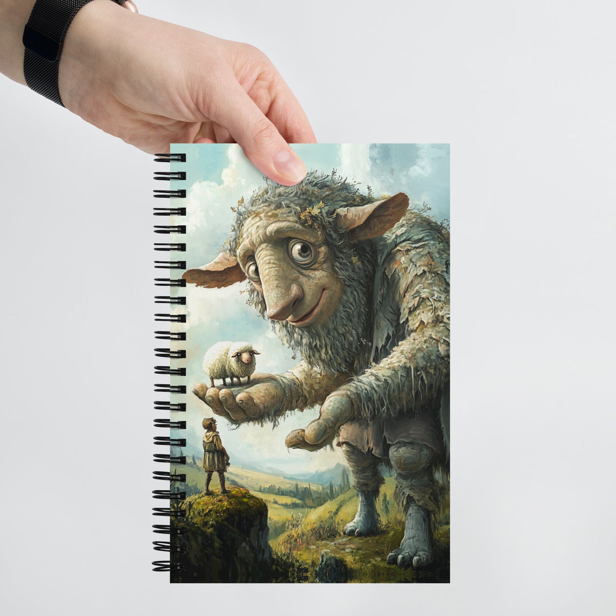 Shear Kindness Spiral Notebook - Mythic Jheyz Collection - BBairt