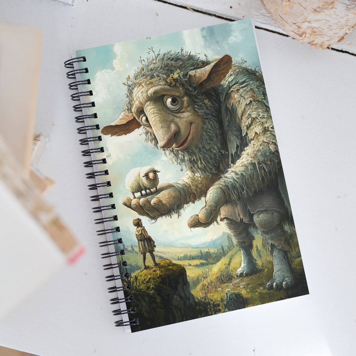 Shear Kindness Spiral Notebook - Mythic Jheyz Collection - BBairt