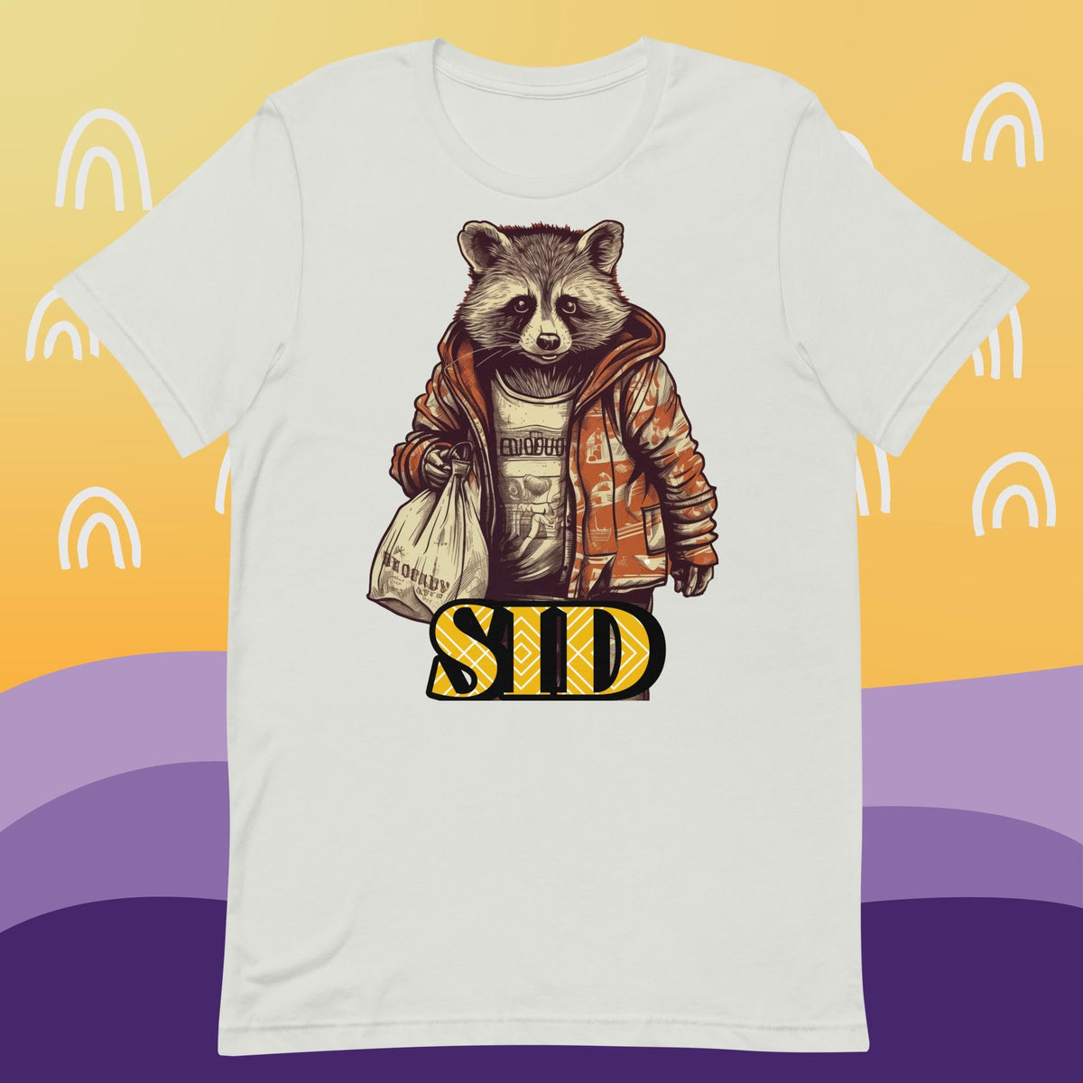 Sid the Retail Raccoon - Unisex t-shirt - BBairt