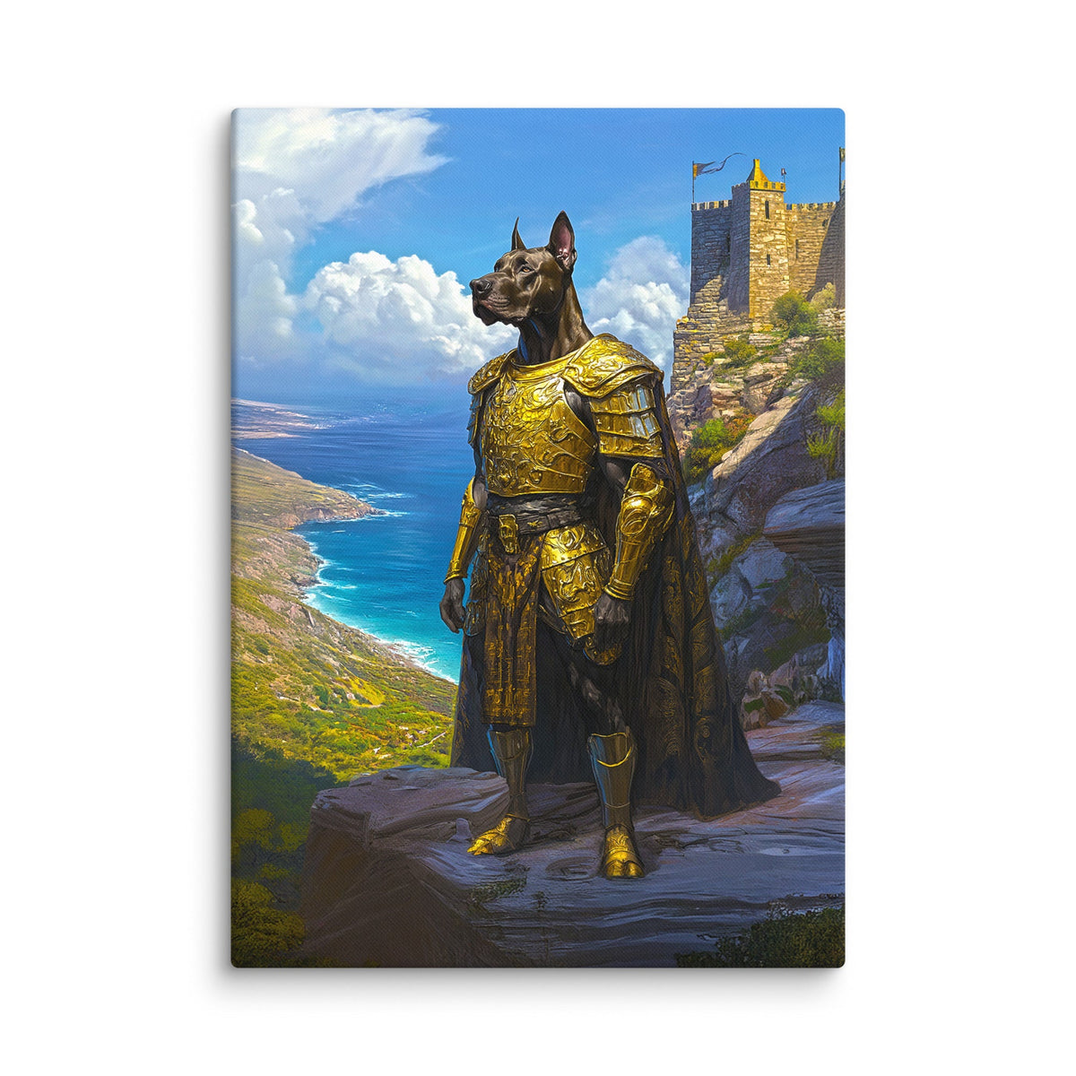 Sir Galathor – Canvas Print - BBairt