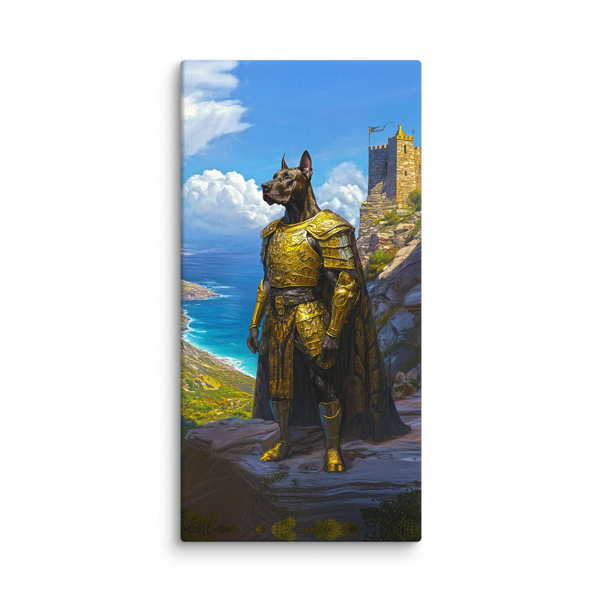 Sir Galathor – Canvas Print - BBairt