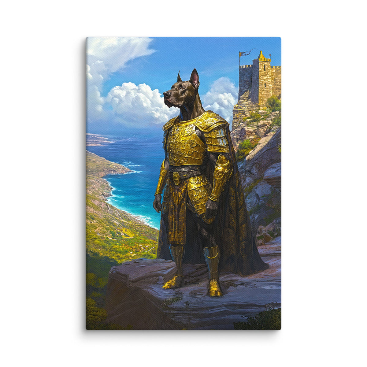 Sir Galathor – Canvas Print - BBairt