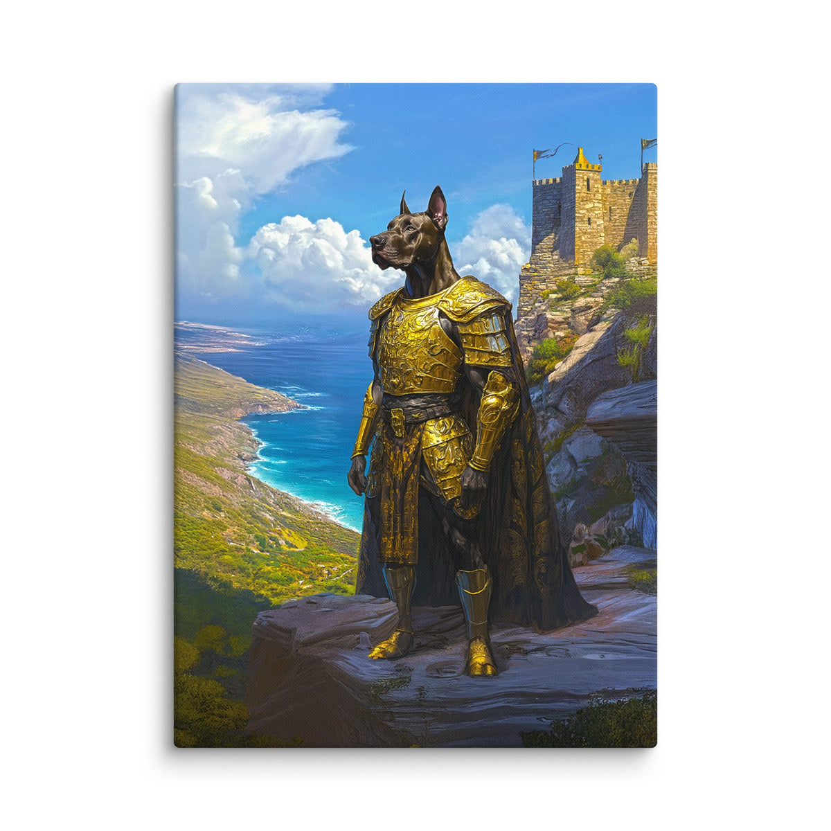 Sir Galathor – Canvas Print - BBairt