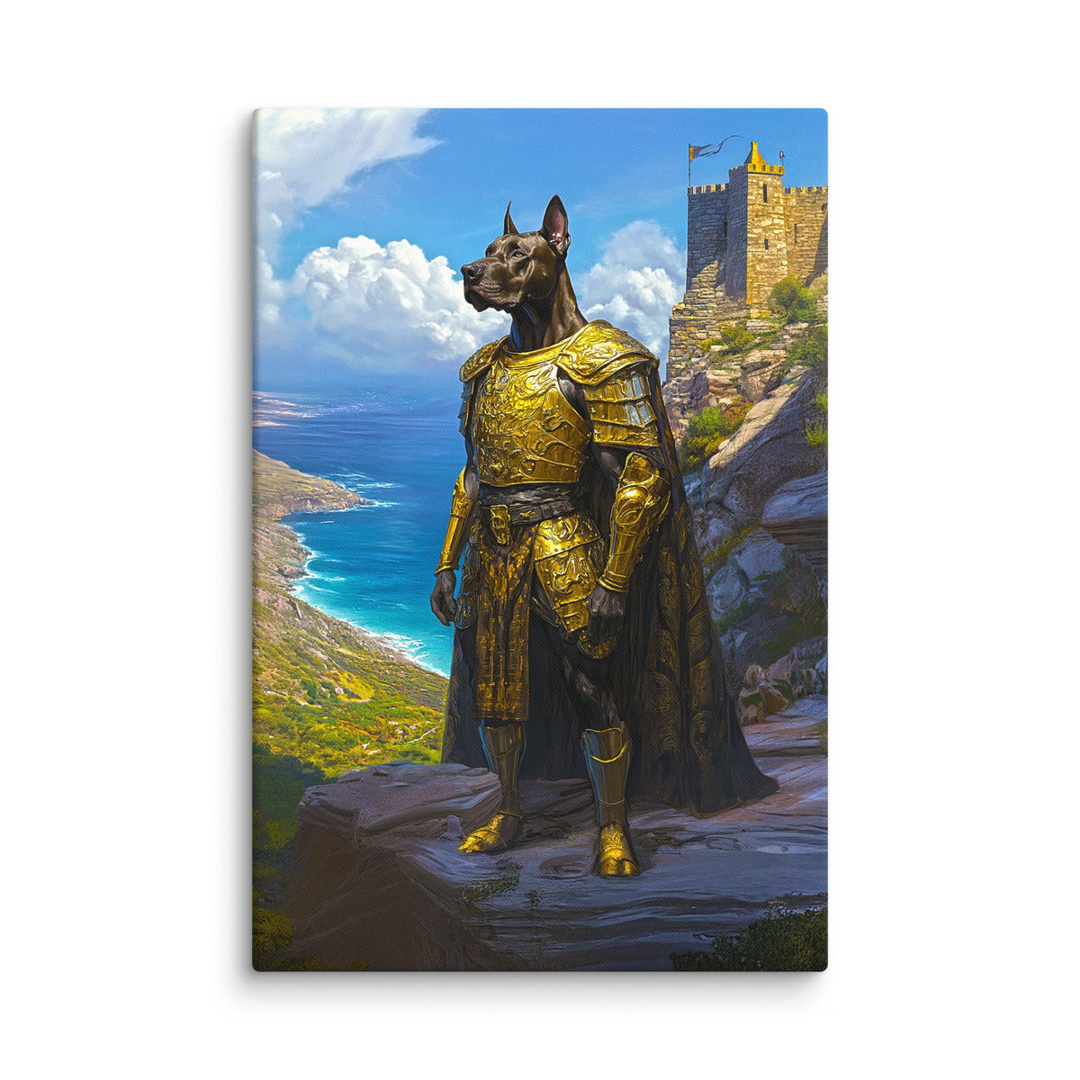 Sir Galathor – Canvas Print - BBairt