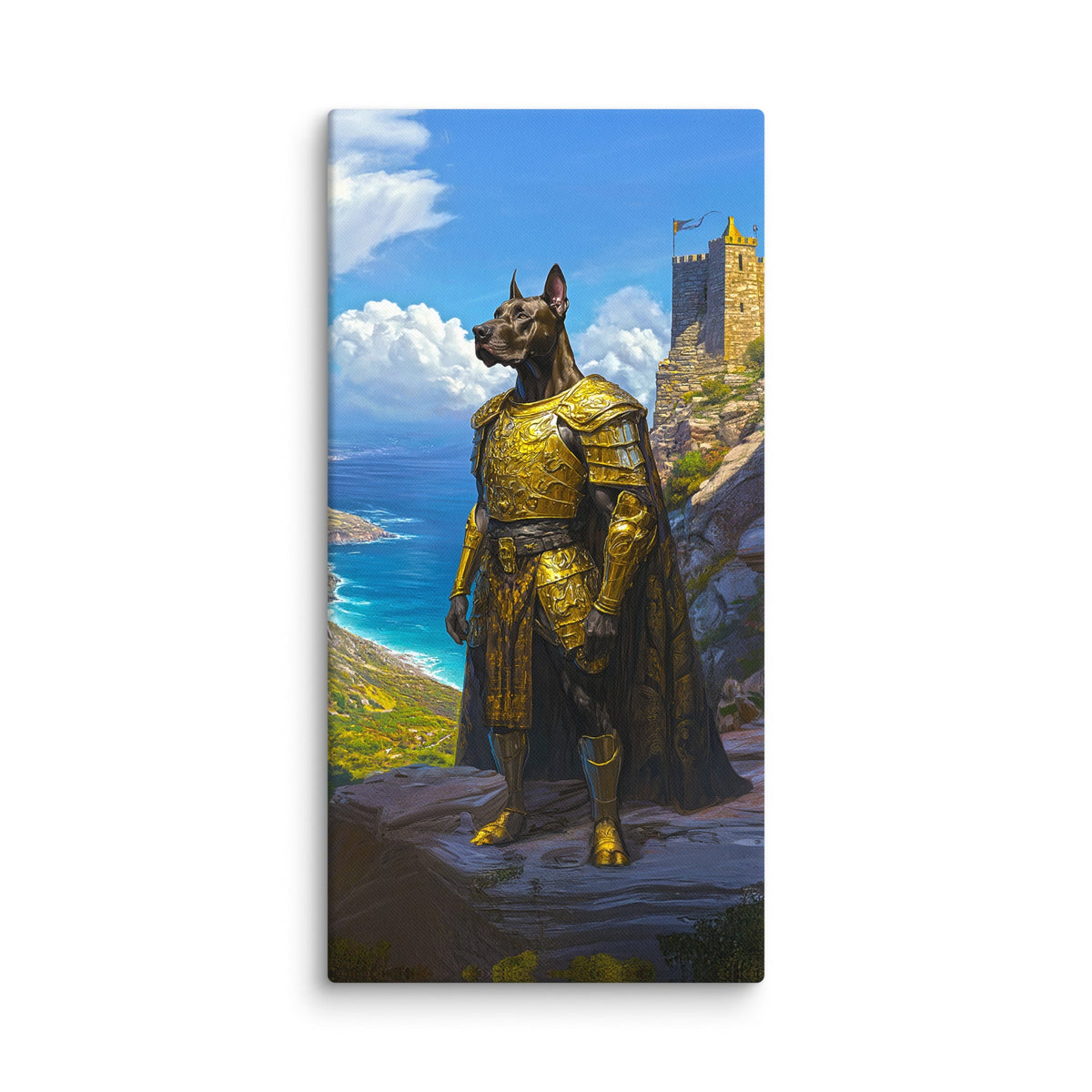 Sir Galathor – Canvas Print - BBairt