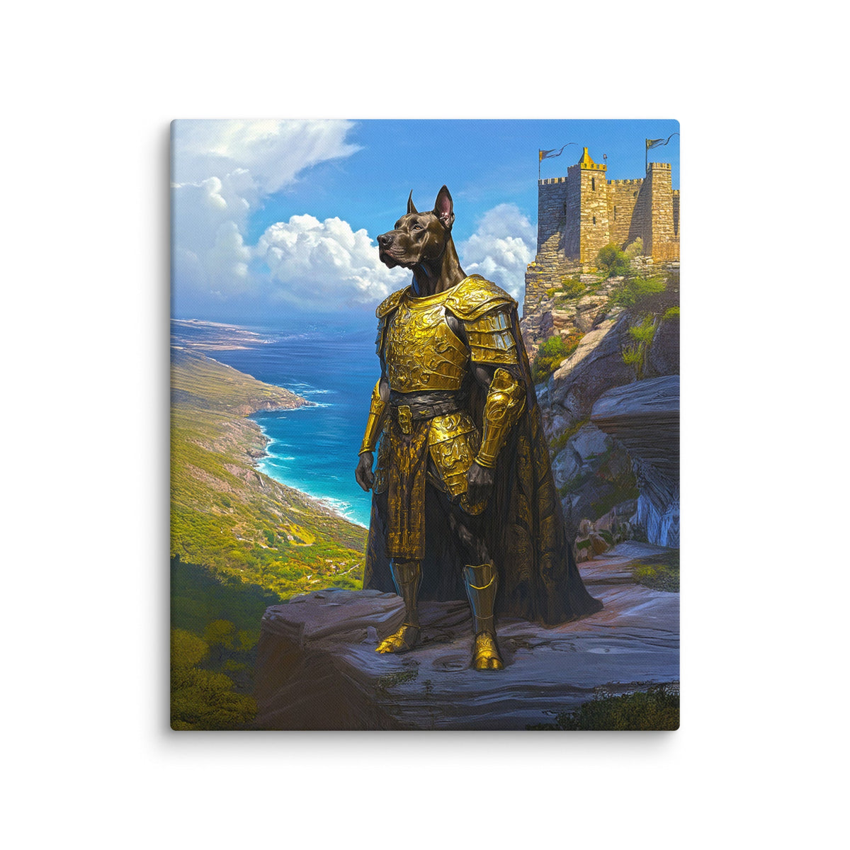 Sir Galathor – Canvas Print - BBairt