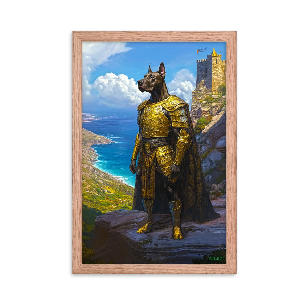 Sir Galathor - Framed Matte Poster - BBairt