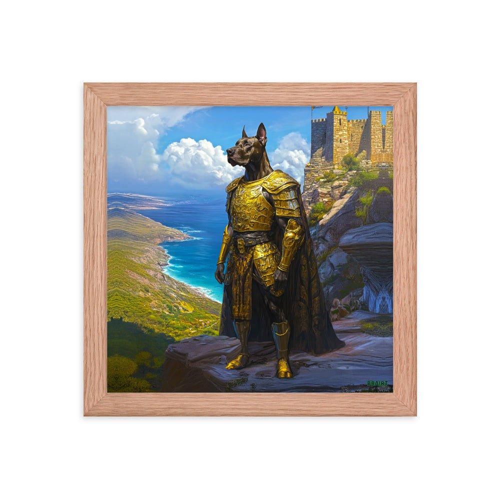 Sir Galathor - Framed Matte Poster - BBairt