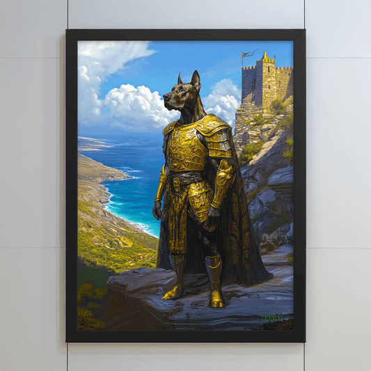 Sir Galathor - Framed Matte Poster - BBairt