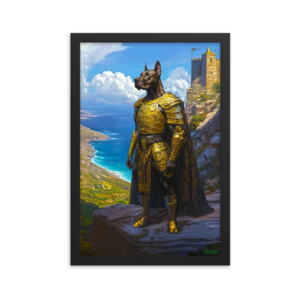 Sir Galathor - Framed Matte Poster - BBairt