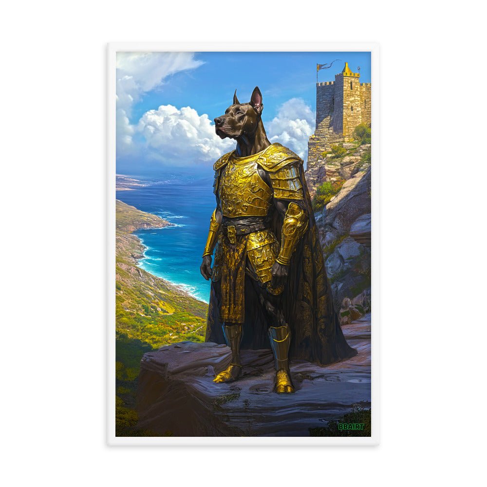 Sir Galathor - Framed Matte Poster - BBairt