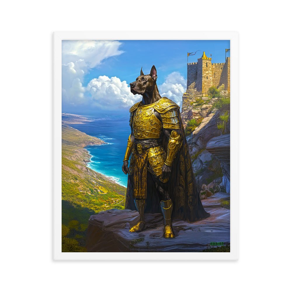 Sir Galathor - Framed Matte Poster - BBairt
