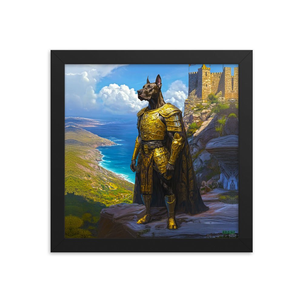 Sir Galathor - Framed Matte Poster - BBairt