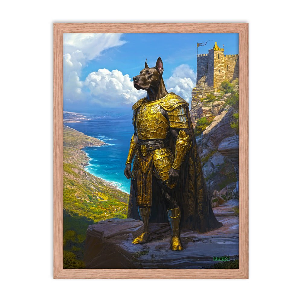 Sir Galathor - Framed Matte Poster - BBairt