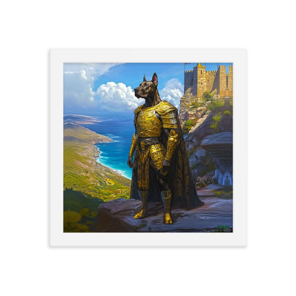 Sir Galathor - Framed Matte Poster - BBairt