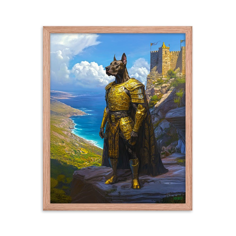 Sir Galathor - Framed Photo Paper Poster - BBairt