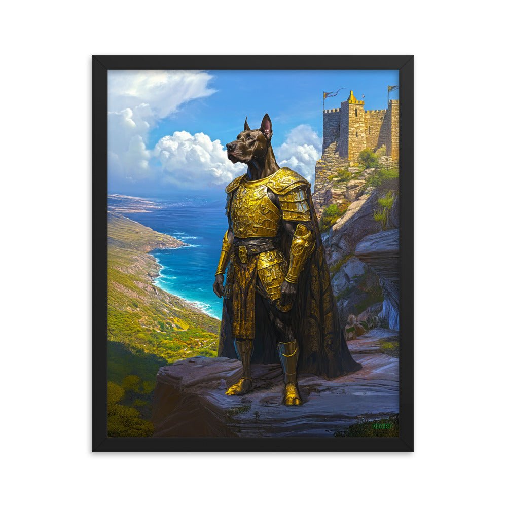 Sir Galathor - Framed Photo Paper Poster - BBairt