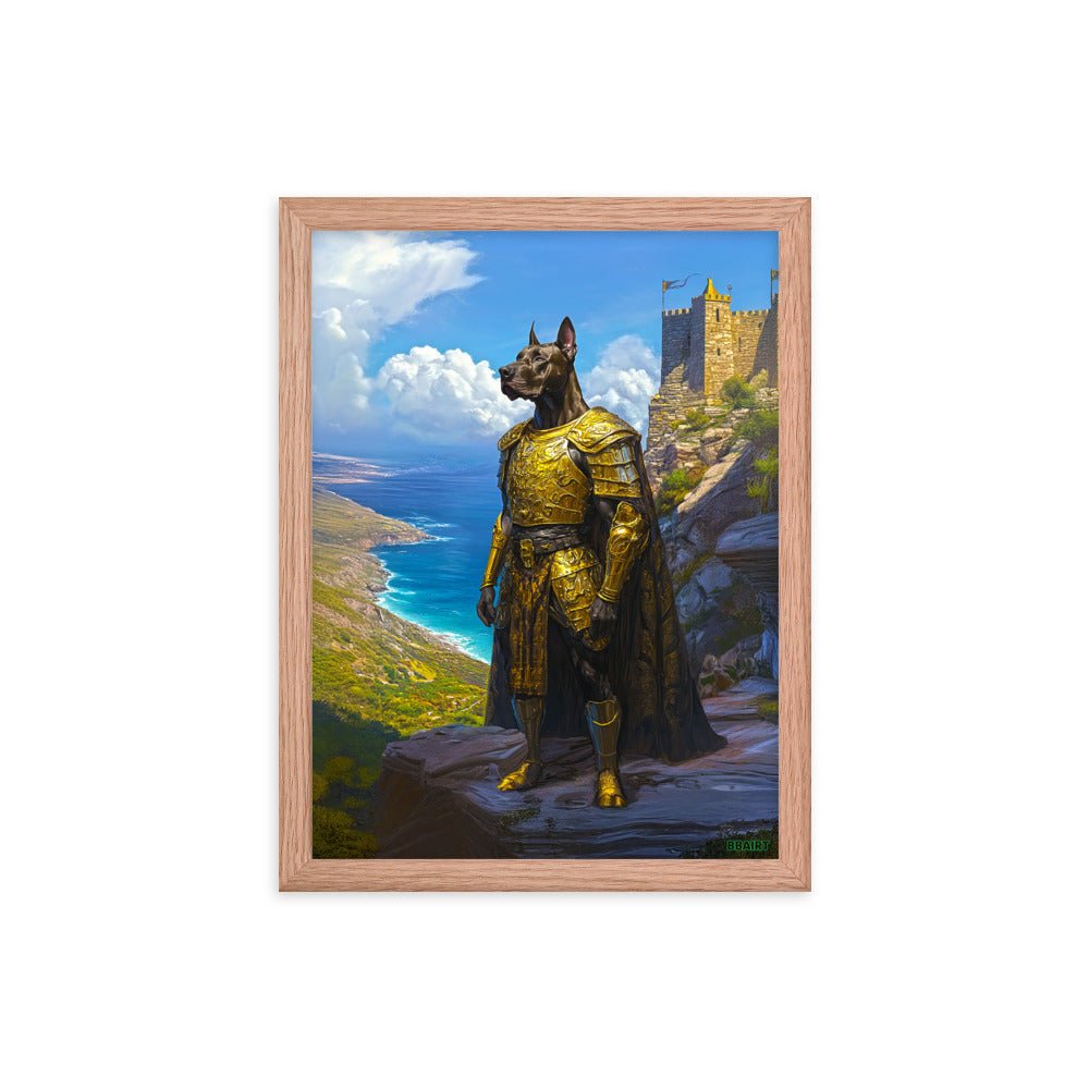 Sir Galathor - Framed Photo Paper Poster - BBairt
